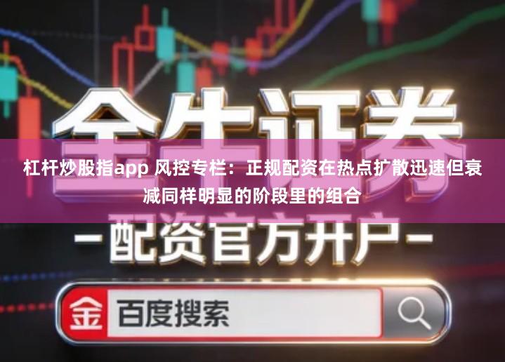 杠杆炒股指app 风控专栏：正规配资在热点扩散迅速但衰减同样明显的阶段里的组合